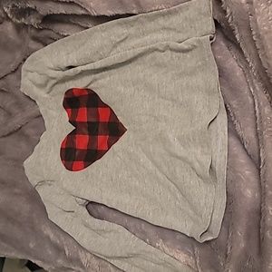 Grey long sleeved shirt